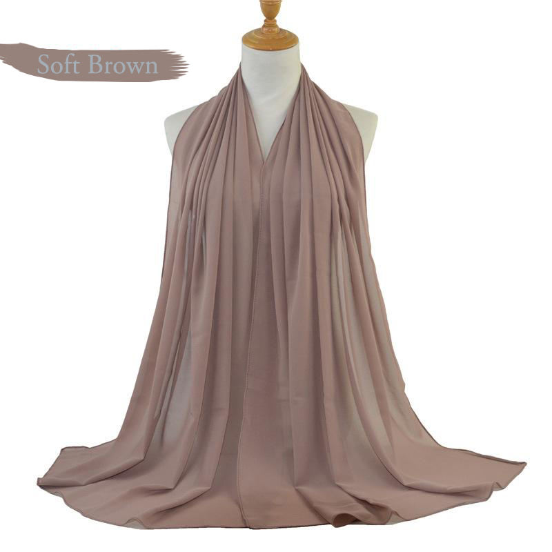 Nude Shades in Chiffon Scarfs