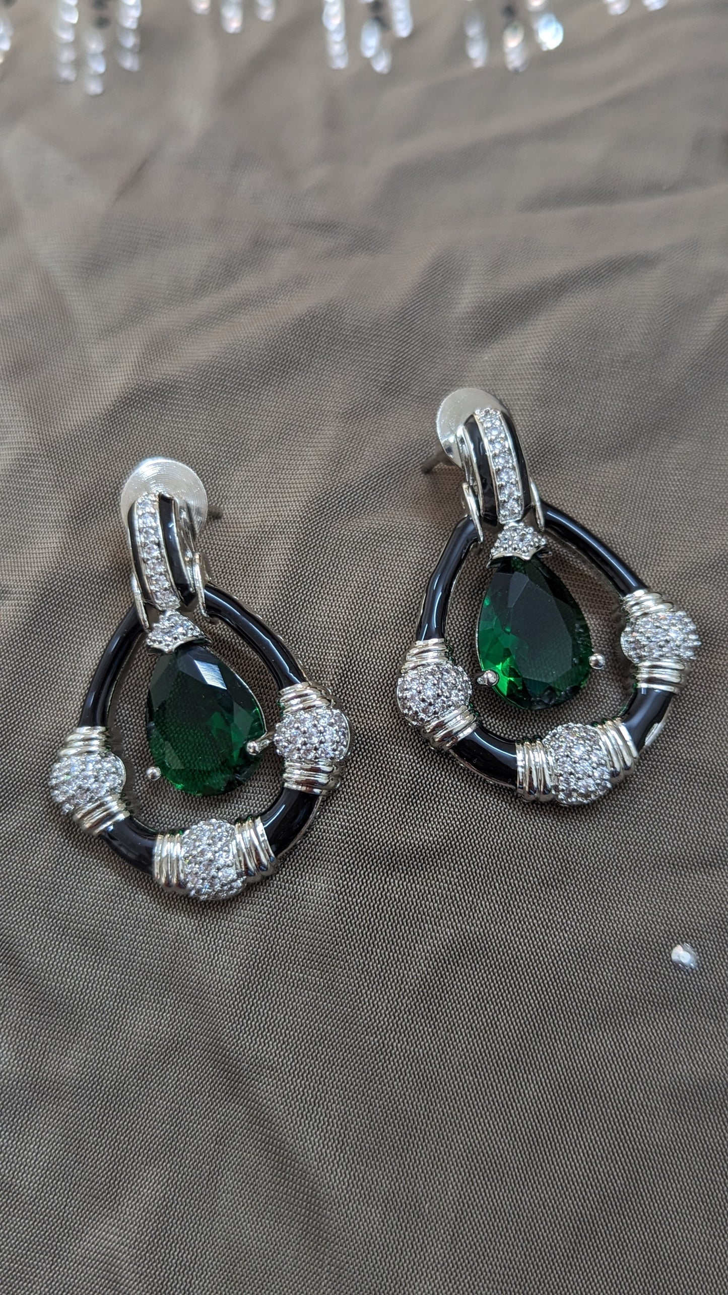 Enamel Earrings