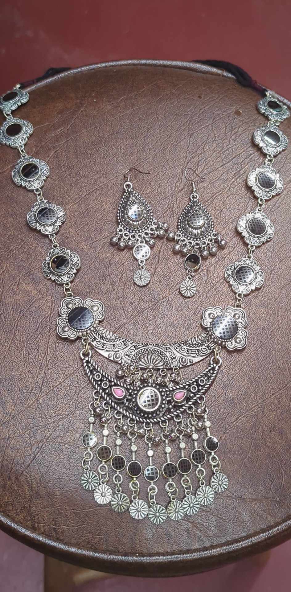 Oxidized Jewelry set